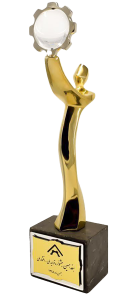 تندیس-طلایی-جشنواره-تولید-ملی-افتخار-ملی-سال-98