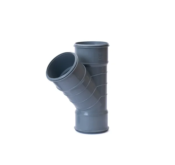 45° Y-Tee Triple Socket